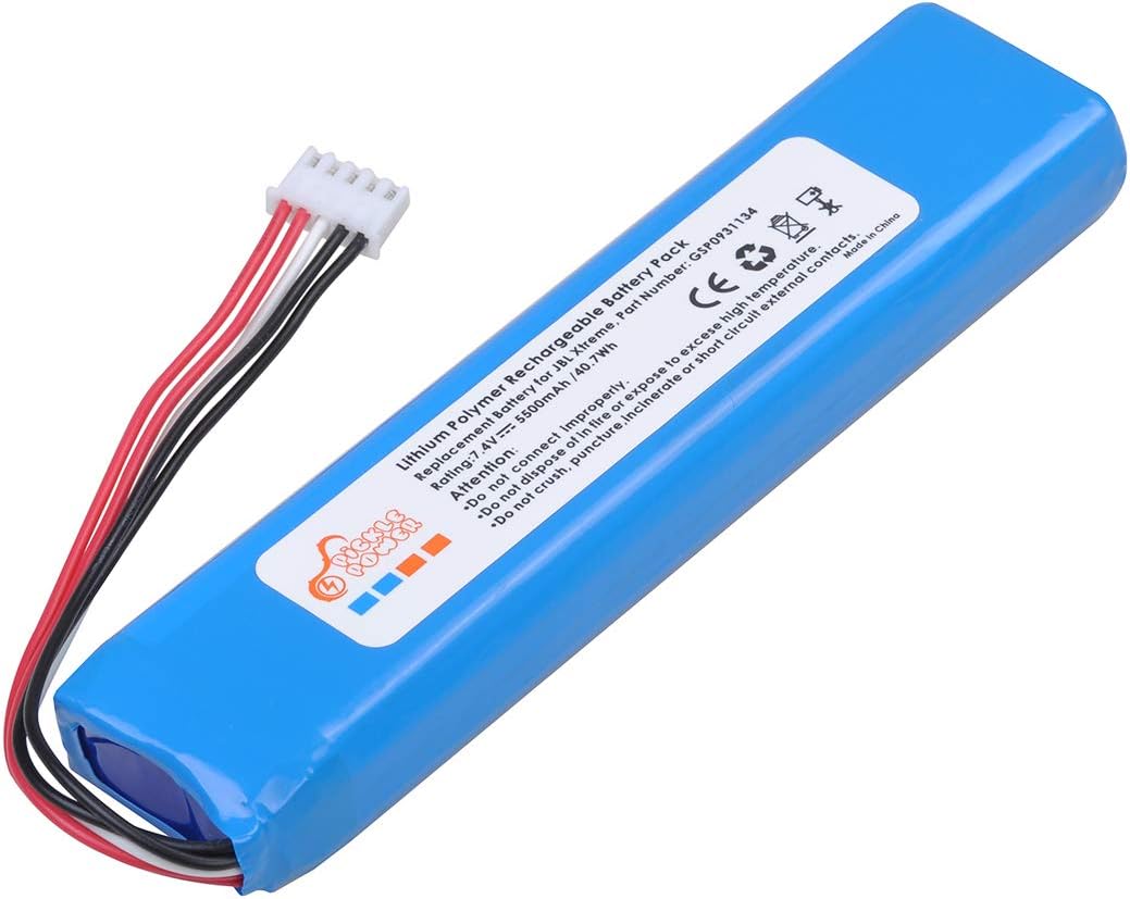 Ersatz für JBL Xtreme Akku,Picke Power 5500mAh GSP0931134 Batterie für JBL Xtreme, Xtreme 1, JBL Ext