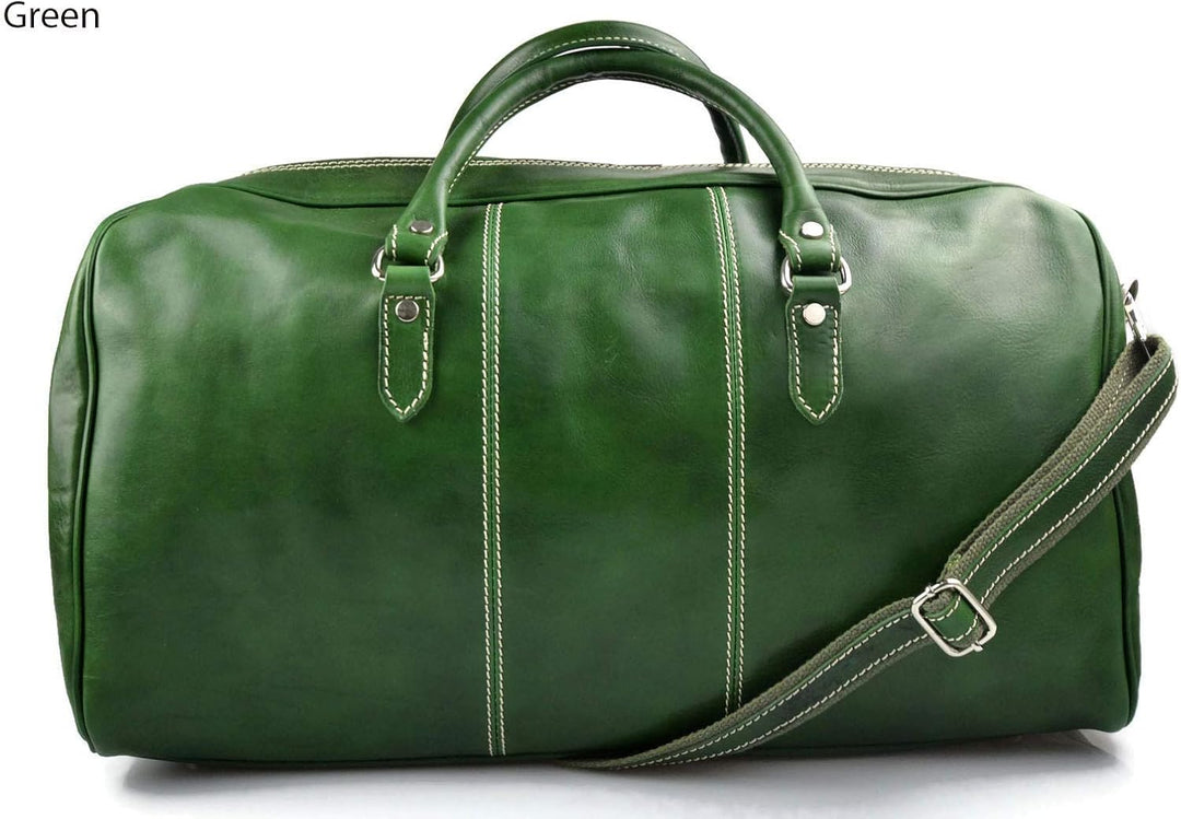 Leder reisetasche manner damen mit griffen schultertasche leder made in Italy weekend tasche reise t