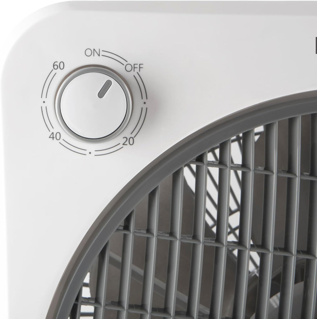 Orbegozo BF 0138 - Standventilator mit 6 Blättern, Schutzgitter, drehbar in beide Richtungen, 3 Gesc