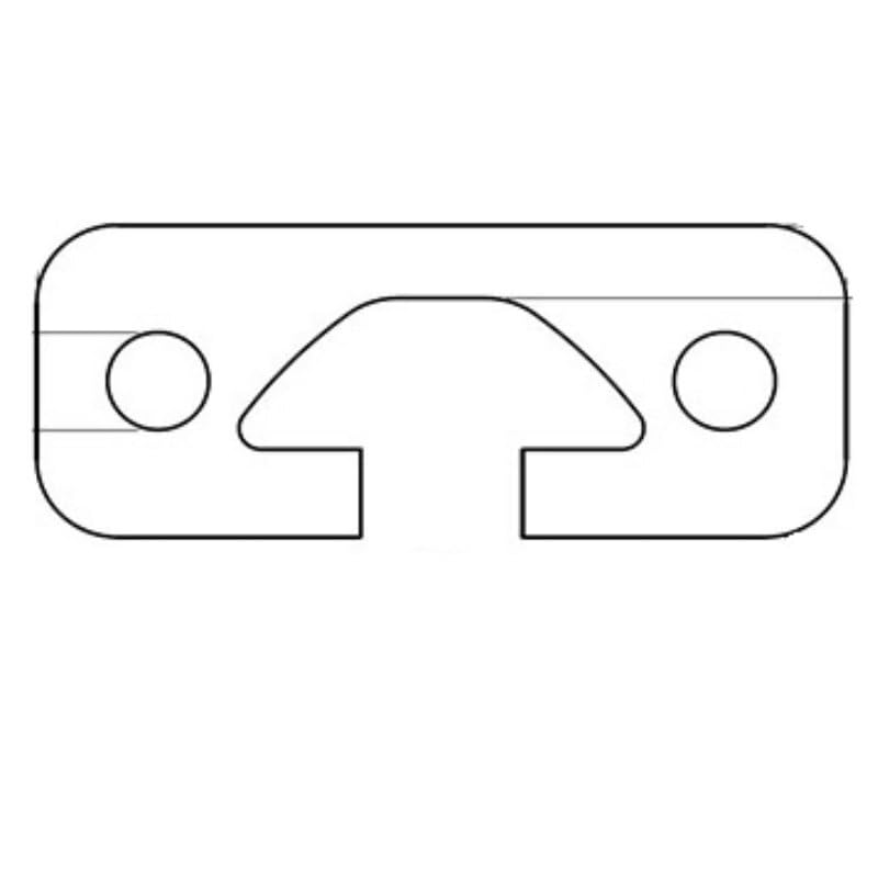 Aluminiumprofil 40x16 S (schwer) I-Typ Nut 8 schwarz eloxiert Aluminiumprofile Aluminium Profil Alu