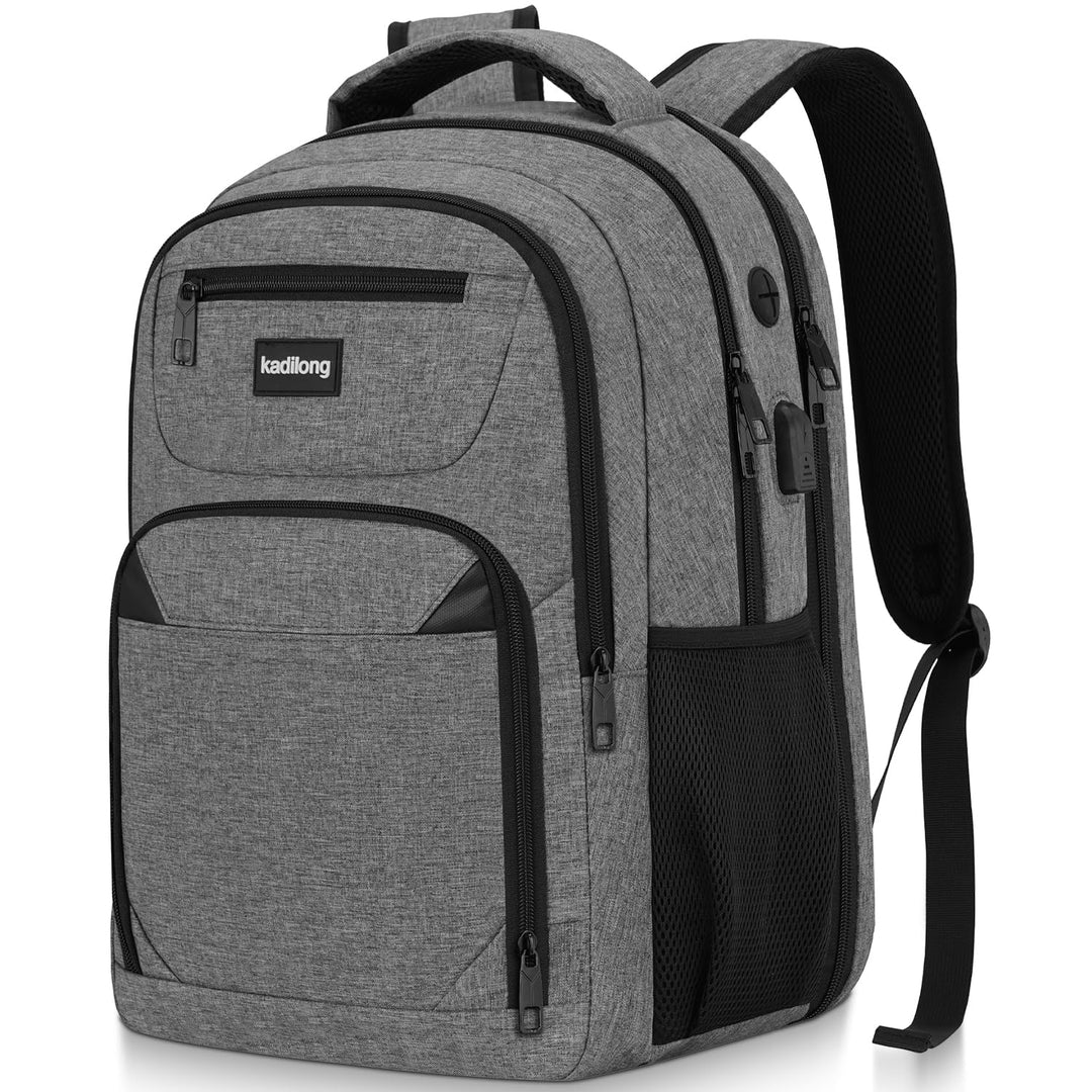 kadilong 17.3 Zoll Rucksack Herren,Schulrucksack Jungen Teenager Laptop Rucksack Schule Schultasche