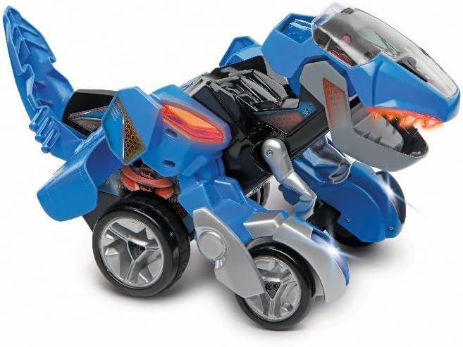 VTech Switch and Go Dinos RC T-Rex – Dino-Auto-Transformer mit Fernbedienung – 2in1 Spielzeug mit Di