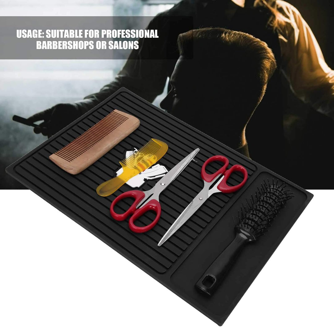 Silikon Anti-Rutsch-Schönheitssalon Tischmatte Haarschneidemaschine Organizer Pad Hitzebeständige Fr