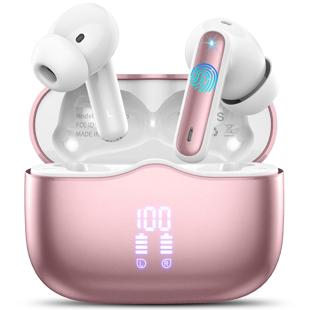 xinwld Kopfhörer Kabellos Bluetooth, In Ear Kopfhörer Bluetooth 5.4 mit ENC Noise Cancelling Mic, Ko