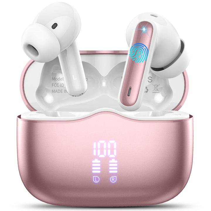 xinwld Kopfhörer Kabellos Bluetooth, In Ear Kopfhörer Bluetooth 5.4 mit ENC Noise Cancelling Mic, Ko