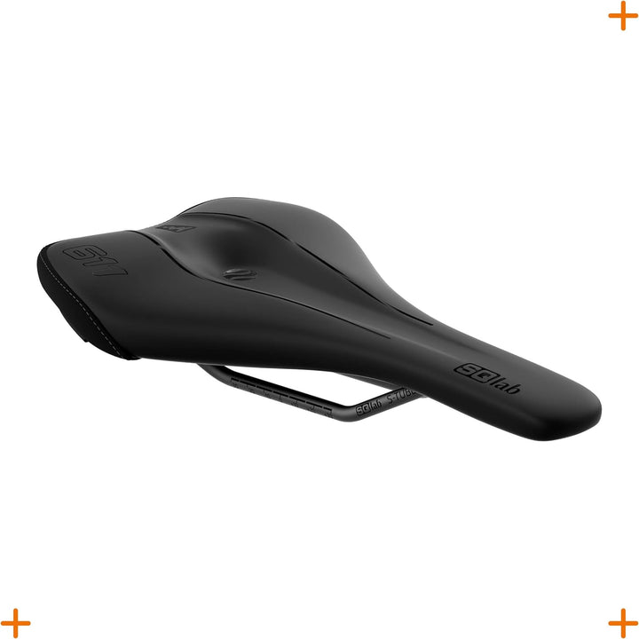 SQlab Unisex – Erwachsene 611 Ergowave Active 2.1 MTB Tech & Trail Fahrradsattel 13 cm Single, 13 cm