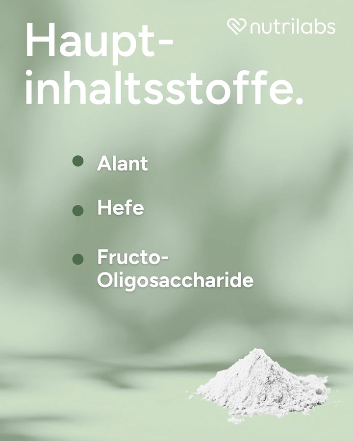 NutriLabs Synbiotix Pulver für eine gesunde Verdauung und Darmflora von Pferden, mit Prebiotika und