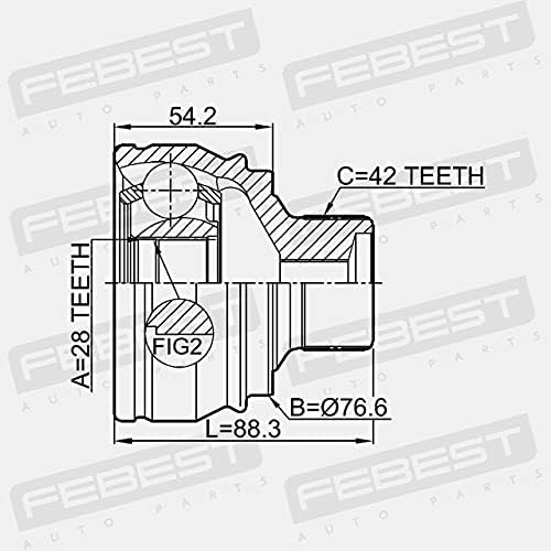 FEBEST 1710-A7 Zündkerzen