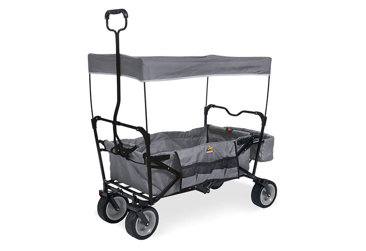Pinolino Klappbollerwagen Paxi, faltbar, inkl. Sonnendach, Hecktasche und Tragetasche, PU-Bereifung,