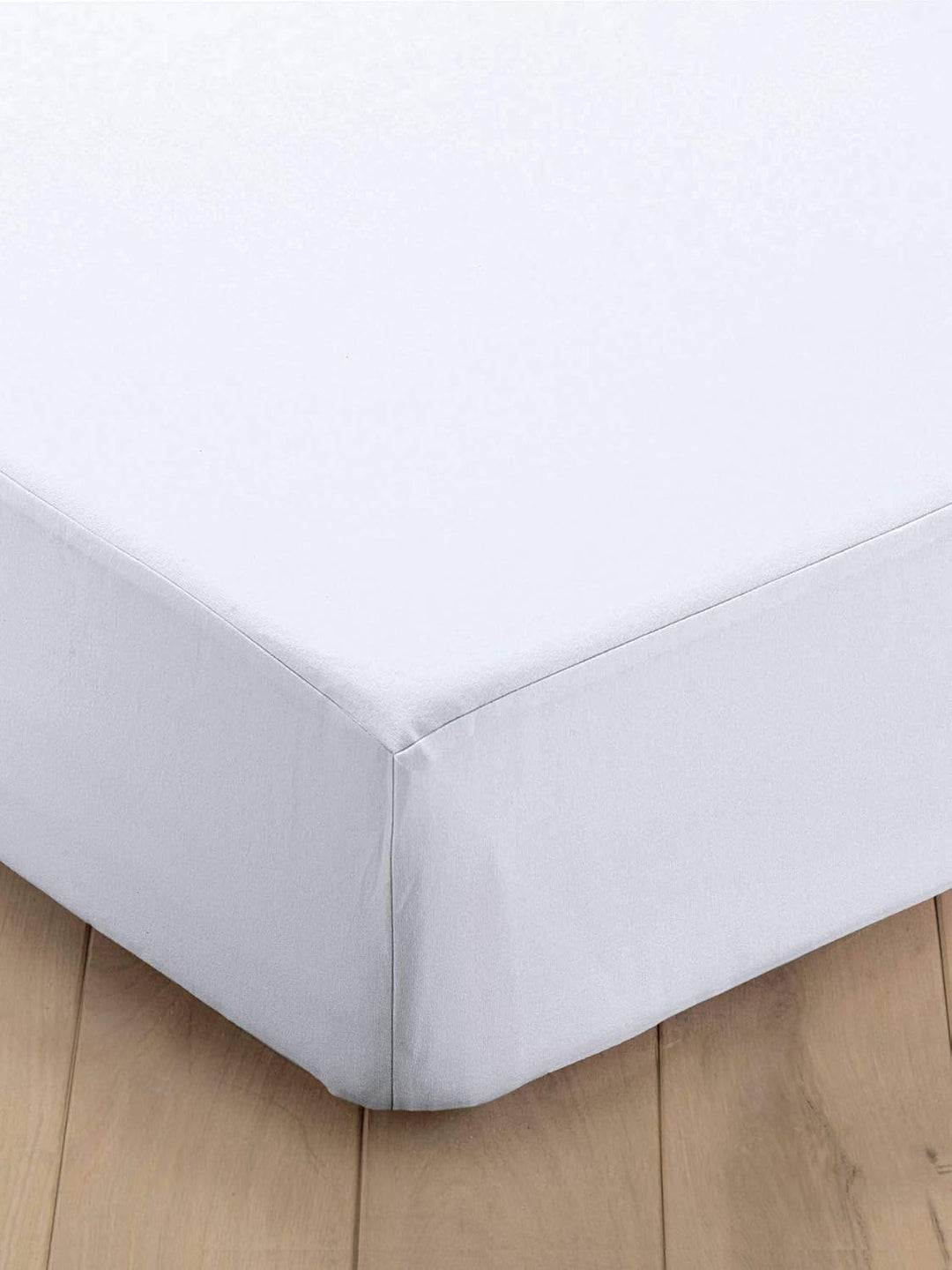 Vertbaudet Schonbezug aus Molton weiss 90X190 90X190 Weiss, 90X190 Weiss