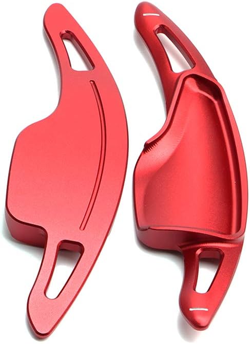 HIBEYO 2PCS Metall Ersatzsatz Lenkräder Schaltwippen für Chevy Chevrolet Camaro 2016-2019, C7 Corvet