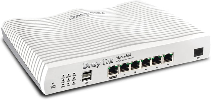 DrayTek Vigor 2866 - G.Fast Dual-WAN VPN Firewall Router, Vigor 2866