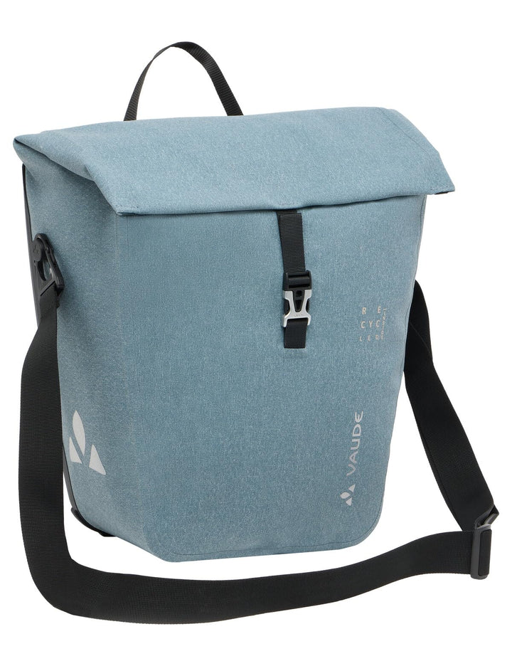 VAUDE Fahrrad Hinterradtasche Recycle Pro Single, 18,5 l Volumen, wasserdicht verschweisst, Made in