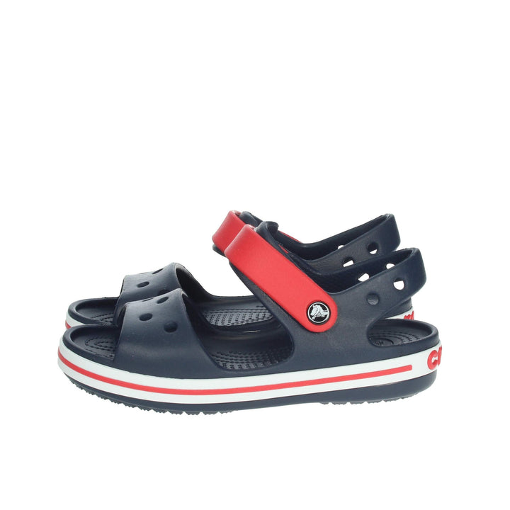 Crocs Unisex Kinder Crocband Kids Sandalen 29/30 EU Navy Red 001, 29/30 EU Navy Red 001