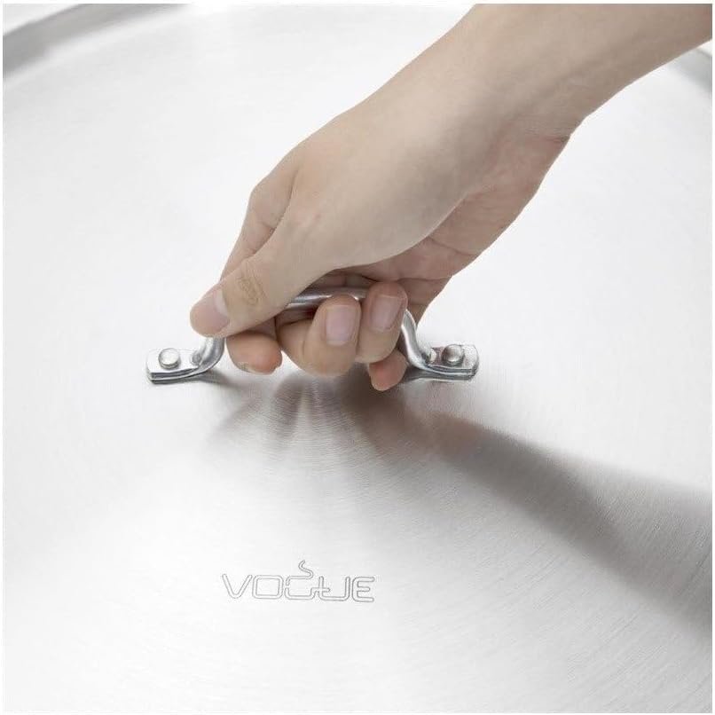 Vogue S360 Tief Kochenden Topf Deckel, 33 cm Durchmesser 330mm, 330mm