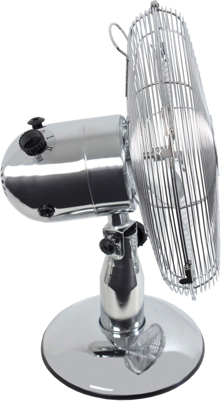 SUNTEC Tischventilator CoolBreeze 3000 - Leise 30 cm, 35 Watt | Tisch Ventilator 3 Stufen, Tragbar |