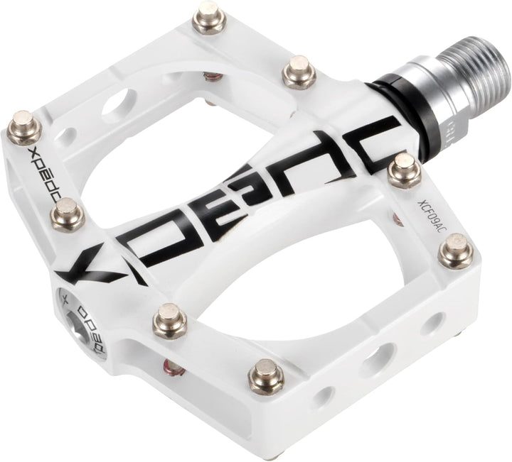 Xpedo Traverse 9 // Plattform-Pedal Weiss, Weiss