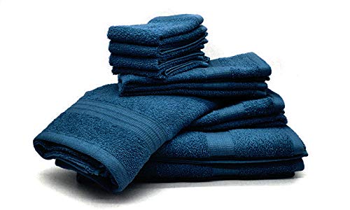 Bassetti Set mit 10 Frottee-Handtüchern (Indigo)