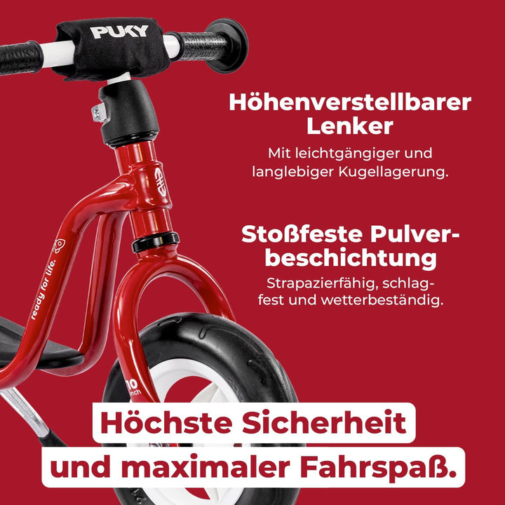 PUKY LR M | Laufrad ab 2 Jahre | sicheres, stylisches Laufrad | Lenker &amp; Sattel höhenverstellbar | m