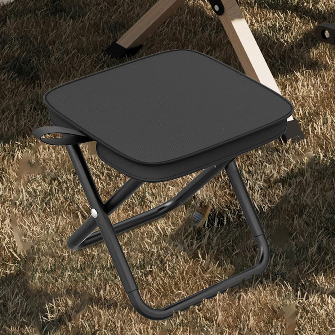 Generisch Tragbarer Klapphocker,Klapphocker | Outdoor-Klappstuhl - Stabiler Klapphocker für Outdoor-