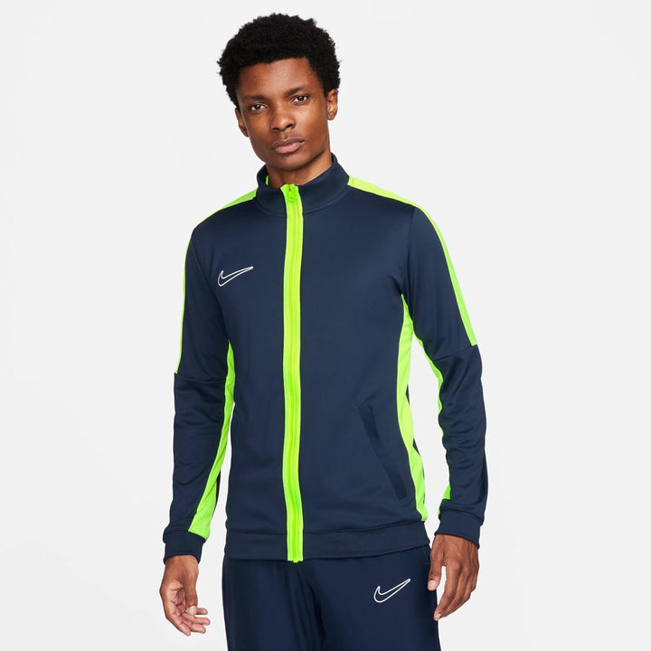 NIKE Herren M Nk Df Acd23 Trk Jkt K Jacket S Obsidian/Volt/White, S Obsidian/Volt/White