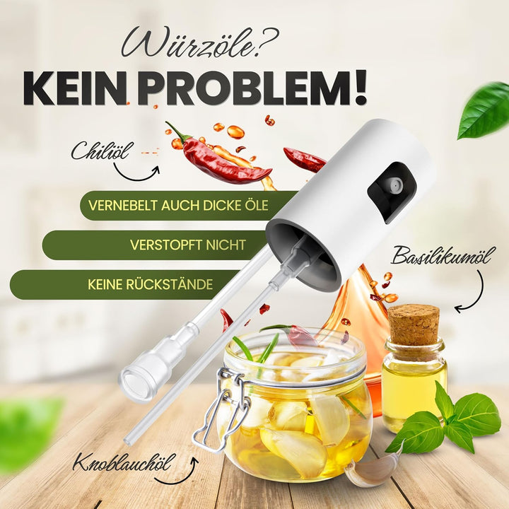 Leisure Life® | NEU: Premium Ölsprüher 2.0 – Volledelstahl 100ml | Variants (Lunar Steel - UV), Luna