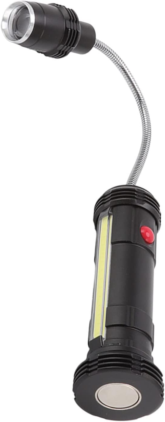 Grilllicht, Magnetfuss, Aluminiumlegierung, wasserdicht, hitzebeständig, verstellbar, flexibel, Schw