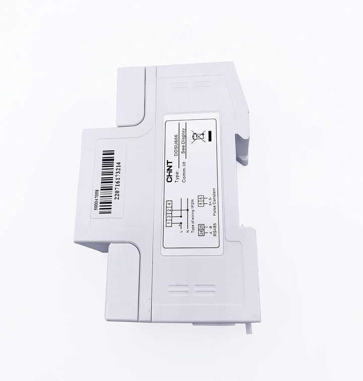 DDSU666 Einphasig Elektronischer Vierleiter-Energiezähler, Stromzähler für Solaranlagen PV System, S