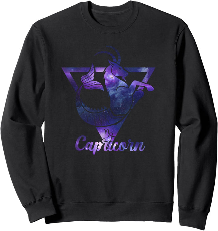 Steinbock Tierkreiszeichen Meer Ziege Astrologie Januar Gebu Sweatshirt