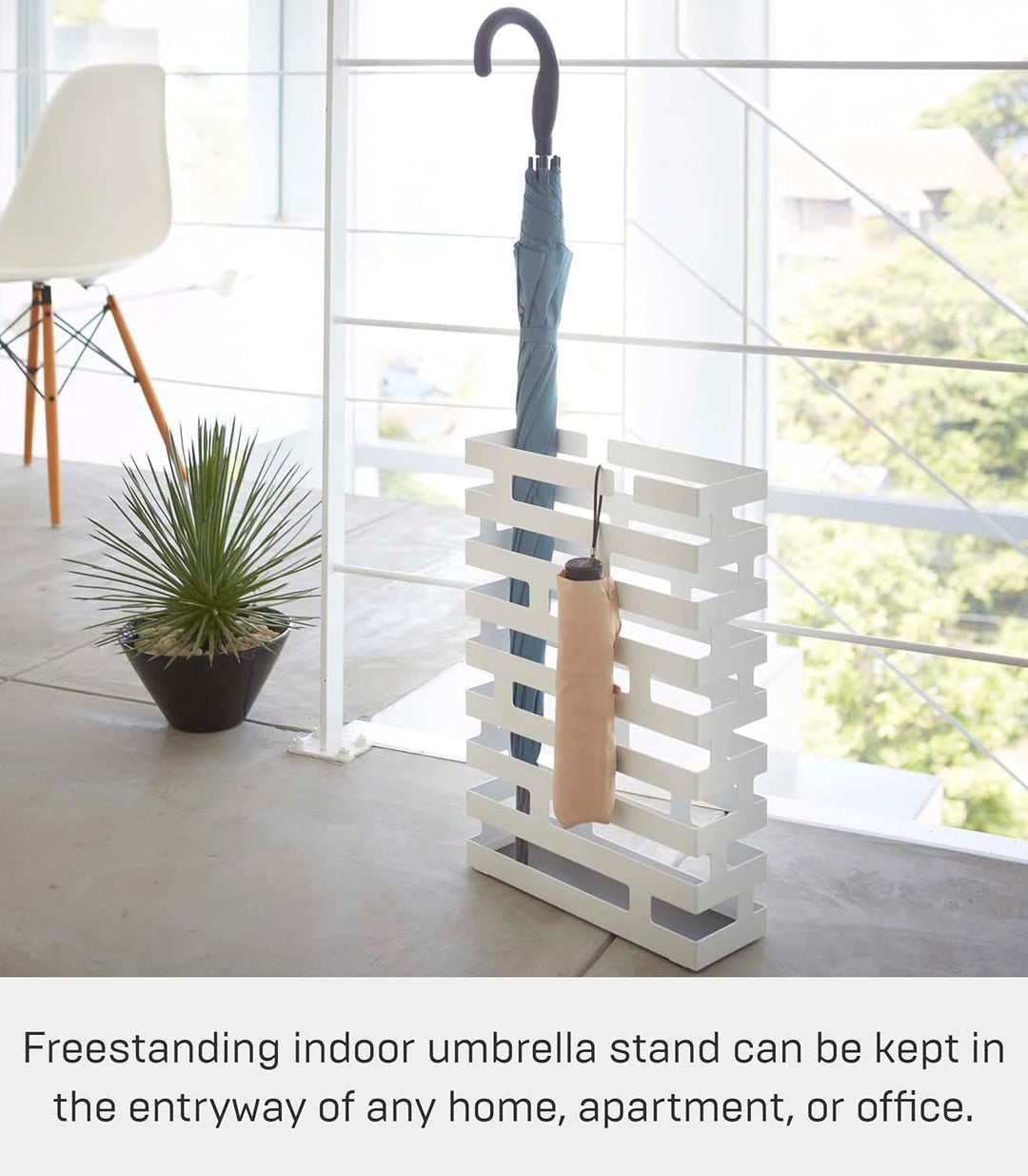 Brick Umbrella Stand Rectangle - white Weiss, Weiss