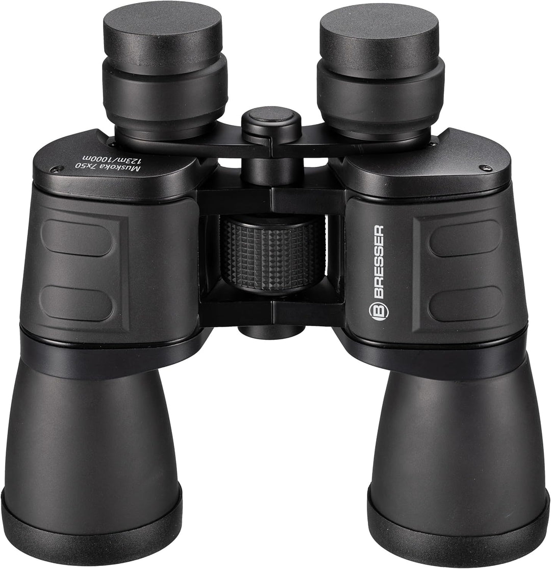 Bresser 7x50 Porro-Fernglas Muskoka Lichtstarkes Fernglas für Vogelbeobachtung, Naturerkundung, 122