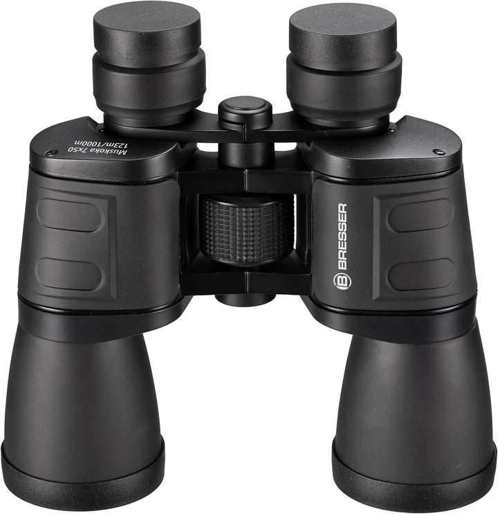 Bresser 7x50 Porro-Fernglas Muskoka Lichtstarkes Fernglas für Vogelbeobachtung, Naturerkundung, 122