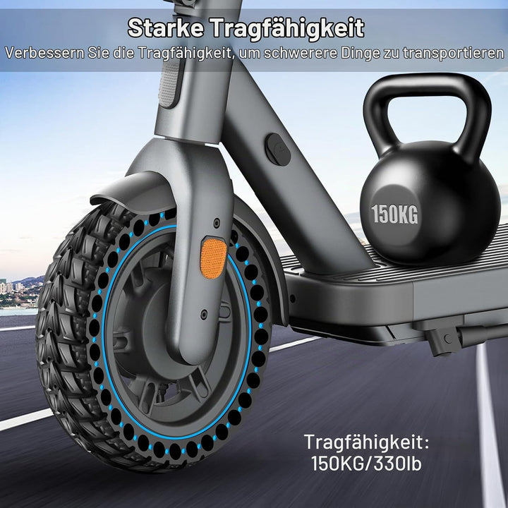 BANGTING 2PCS 50/75-6.1 E Scooter Solid Reifen, 8.5x2 zoll Vollgummireifen, 8 1/2 x2 Ersatzreifen fü