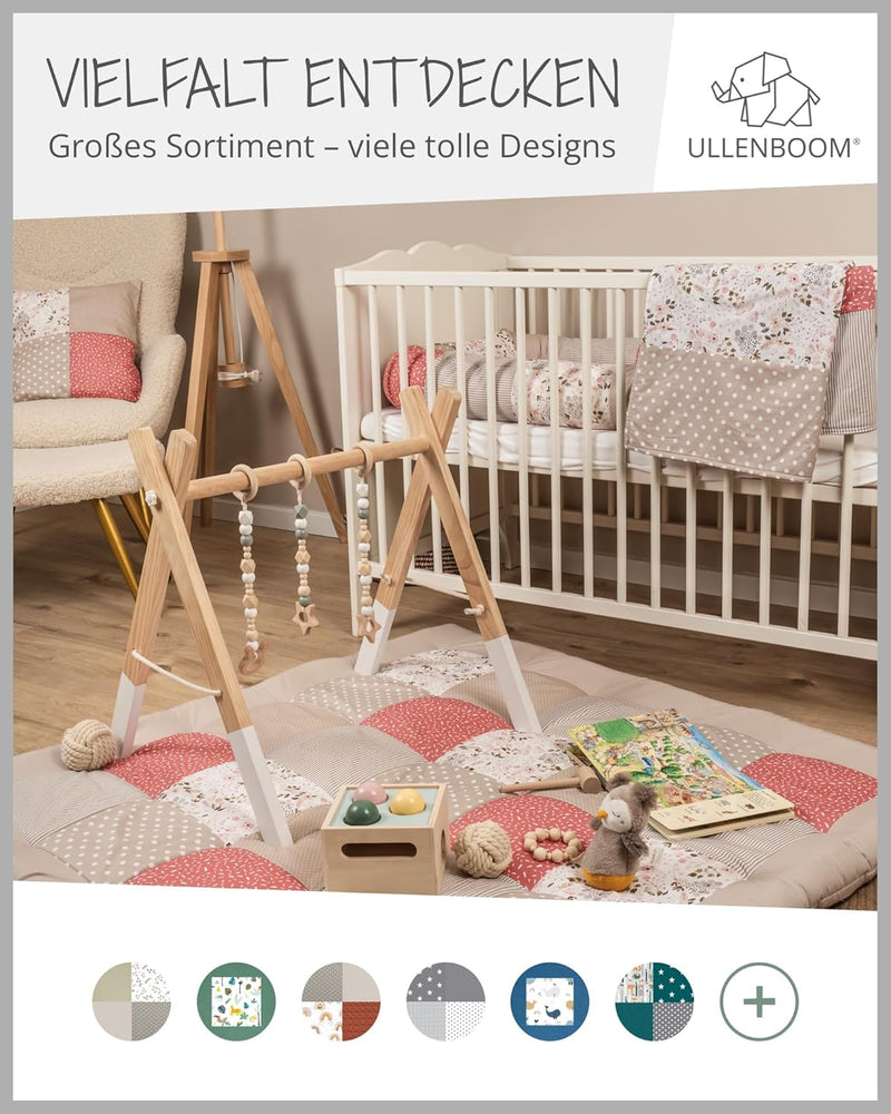 ULLENBOOM Bademantel Kinder, Frottee aus 100% Baumwolle (OEKO-TEX zertifiziert), Made in EU - Badeha