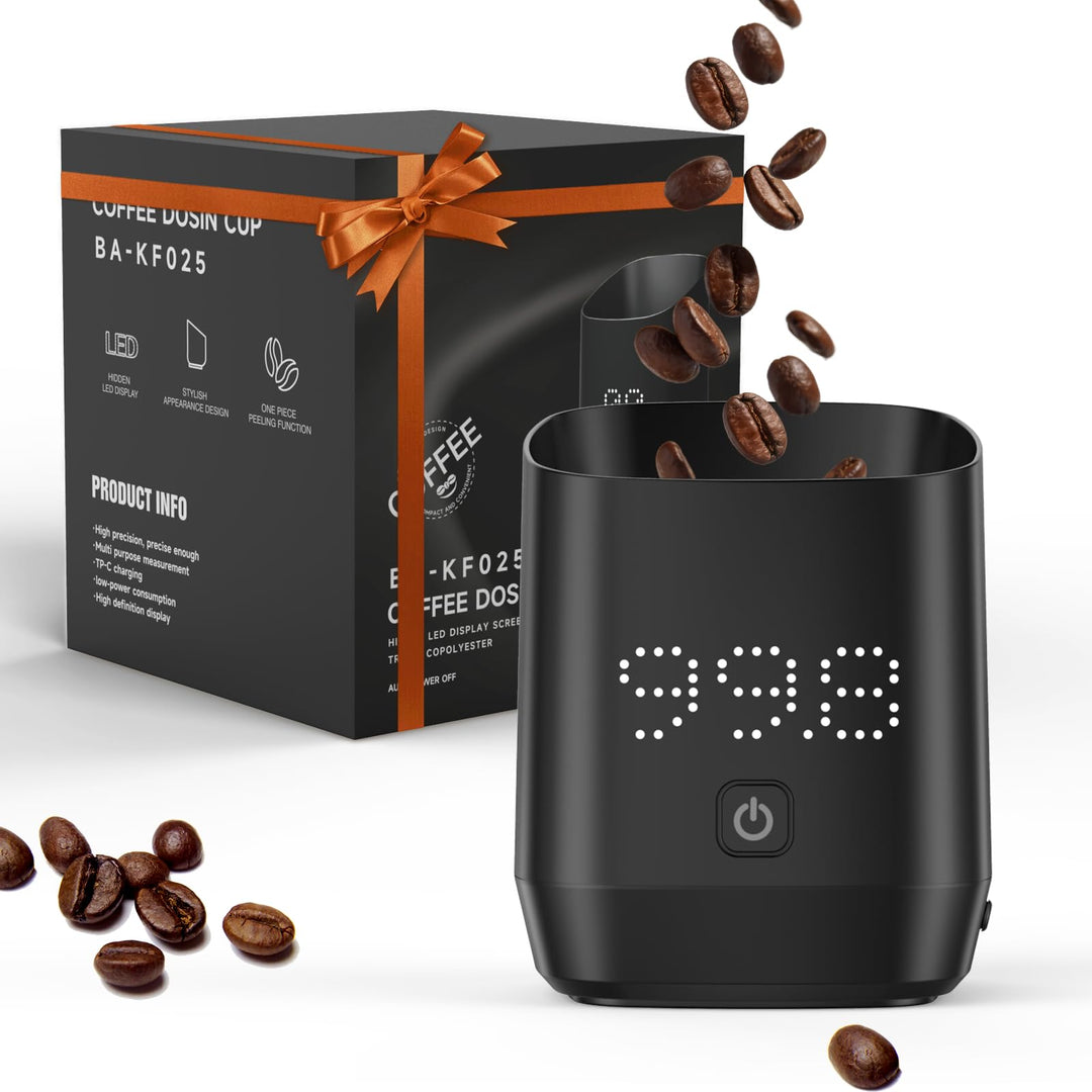 Kaffee Waage, Digital Kaffeewaage för Espresso & Pour-Over, Kaffeewaage mit Timer Barista Zubehör, M
