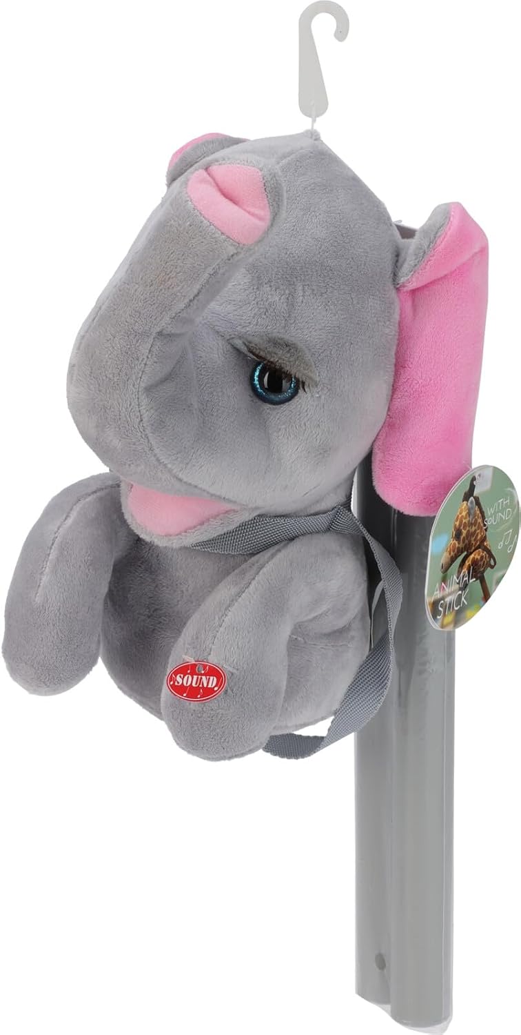 MIJOMA Hobby Horse – Steckenpferd aus weichem Plüsch – Ideal für Hobby Horsing &amp; Rollenspiele – Hoch