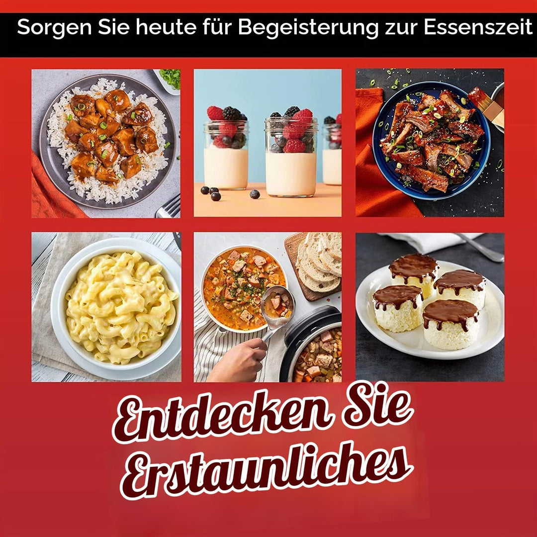 Instant Pot Brands Vortex 4-in-1-Heissluftfritteuse 1700W 5,7L Minibackofen - Gesundes Heissluft-Fri