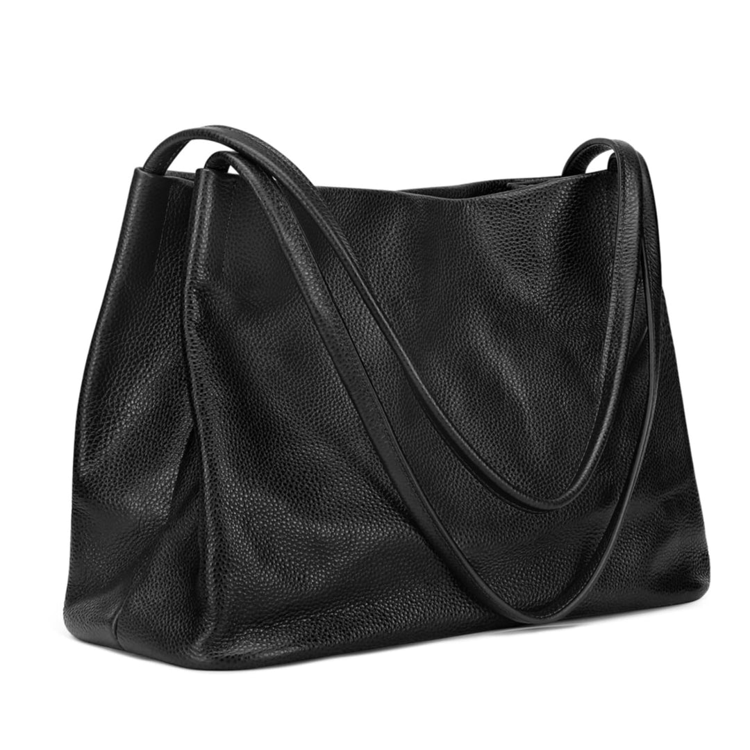 Kattee Damen Tragetaschen aus weichem Echtleder lässige Schulter Hobo Geldbörsen und Handtaschen mit