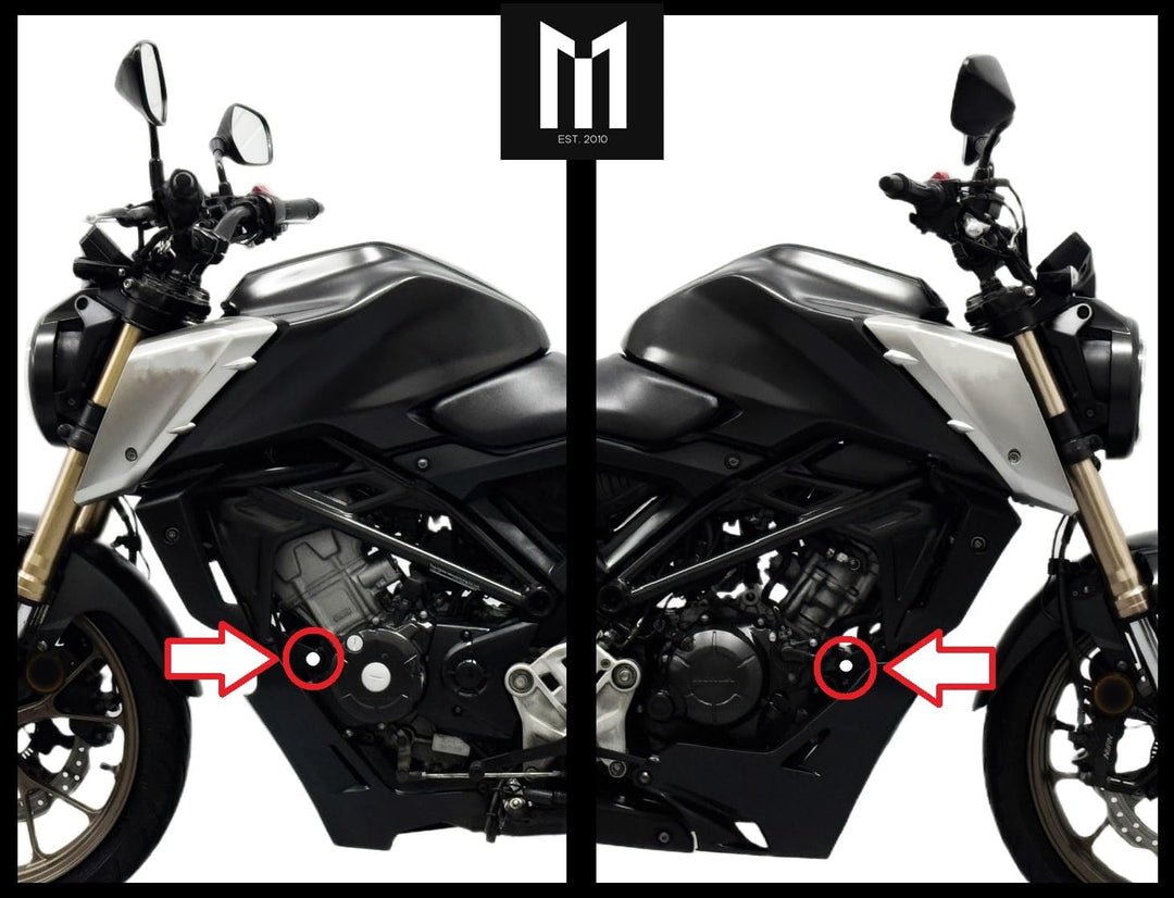 CRASH PADS PROTECTORS STURZPADS - CB125R NEO SPORTS CAFE 2021-2026 CB 125 R