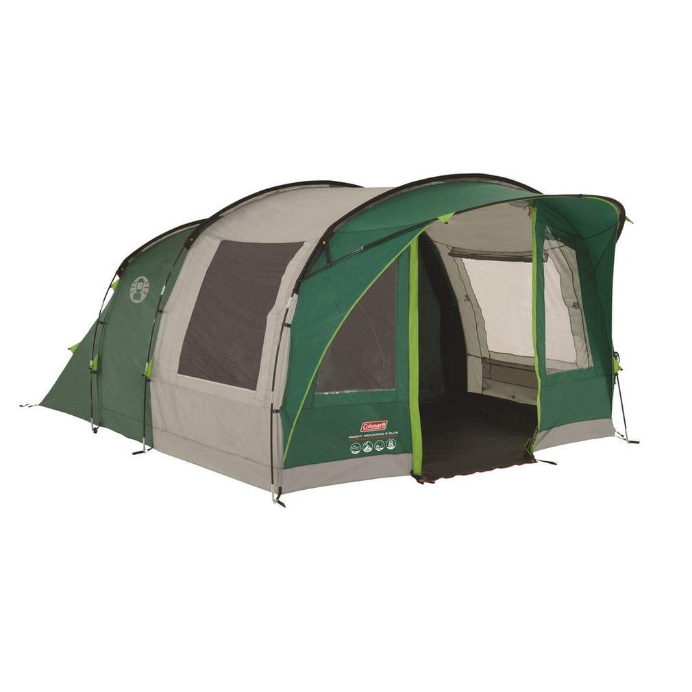 Coleman Zelt Rocky Mountain 5 Personen Tunnelzelt, 5 Mann Familienzelt, wasserdicht WS 4.500 mm Rock