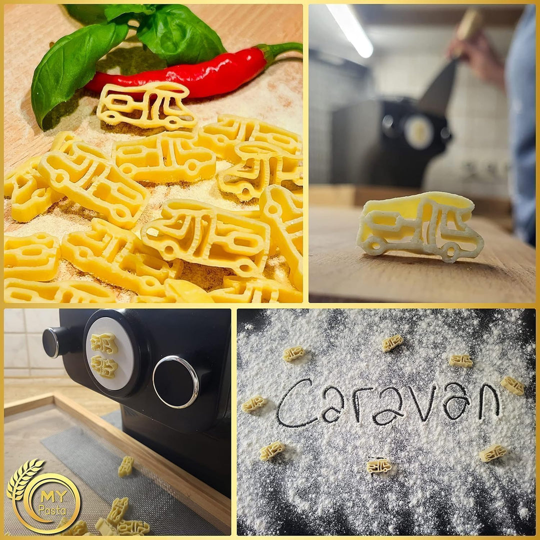 MY PASTA - Caravan - Pastamaker Matrizen Pastadisc Avance Matrize für hausgemachte Pasta, Kompatibel