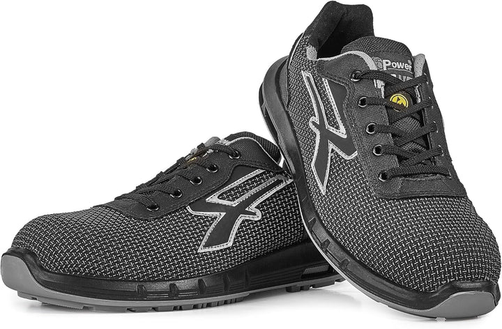 U-POWER - Scudo Plus ESD S3 CI SRC - Scarpe - Bassa 42 EU Schwarz, 42 EU Schwarz