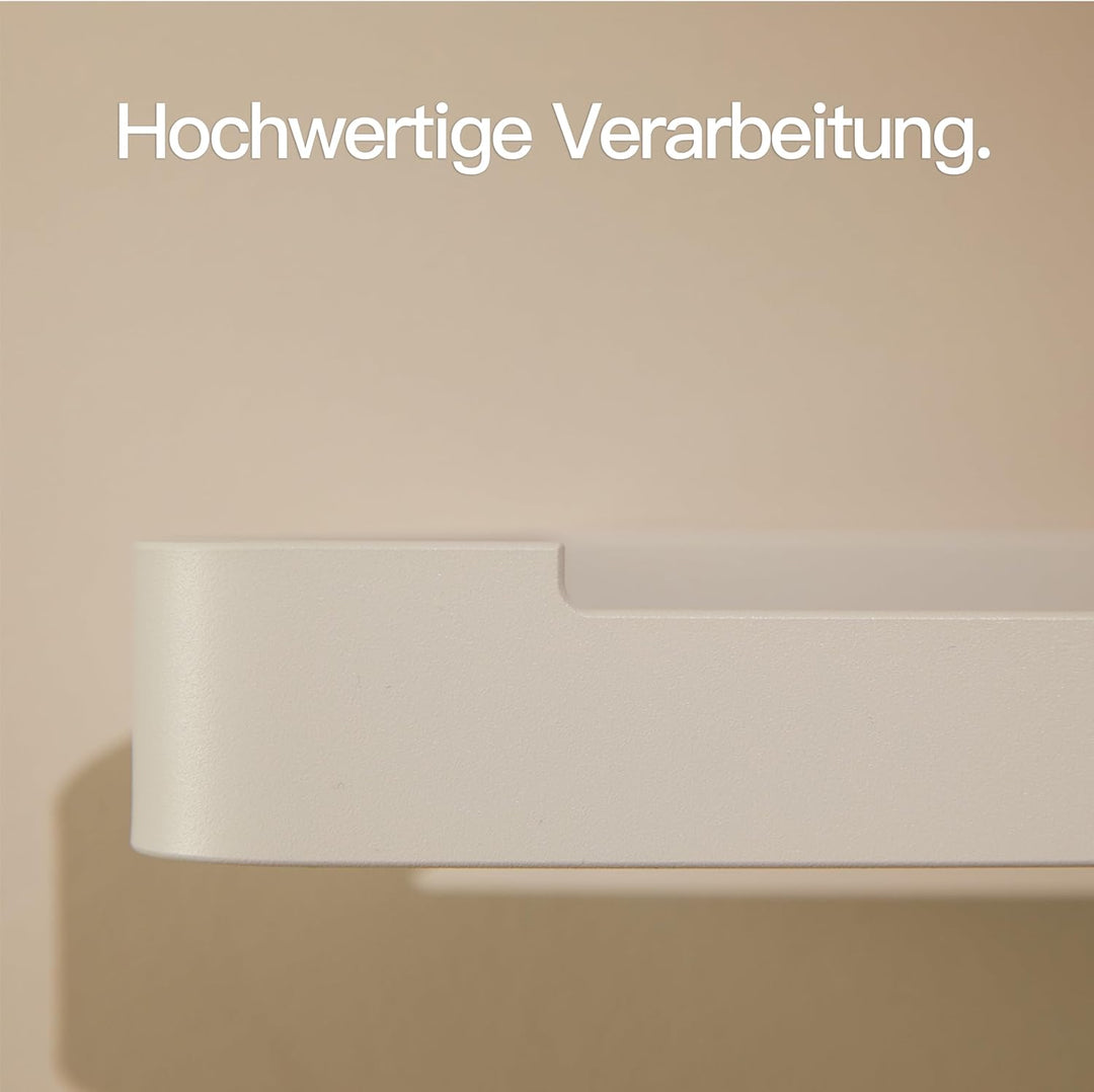 Designfabrik Hamburg Toilettenpapierhalter ohne Bohren | Klopapierhalter zum Kleben | Klorollenhalte