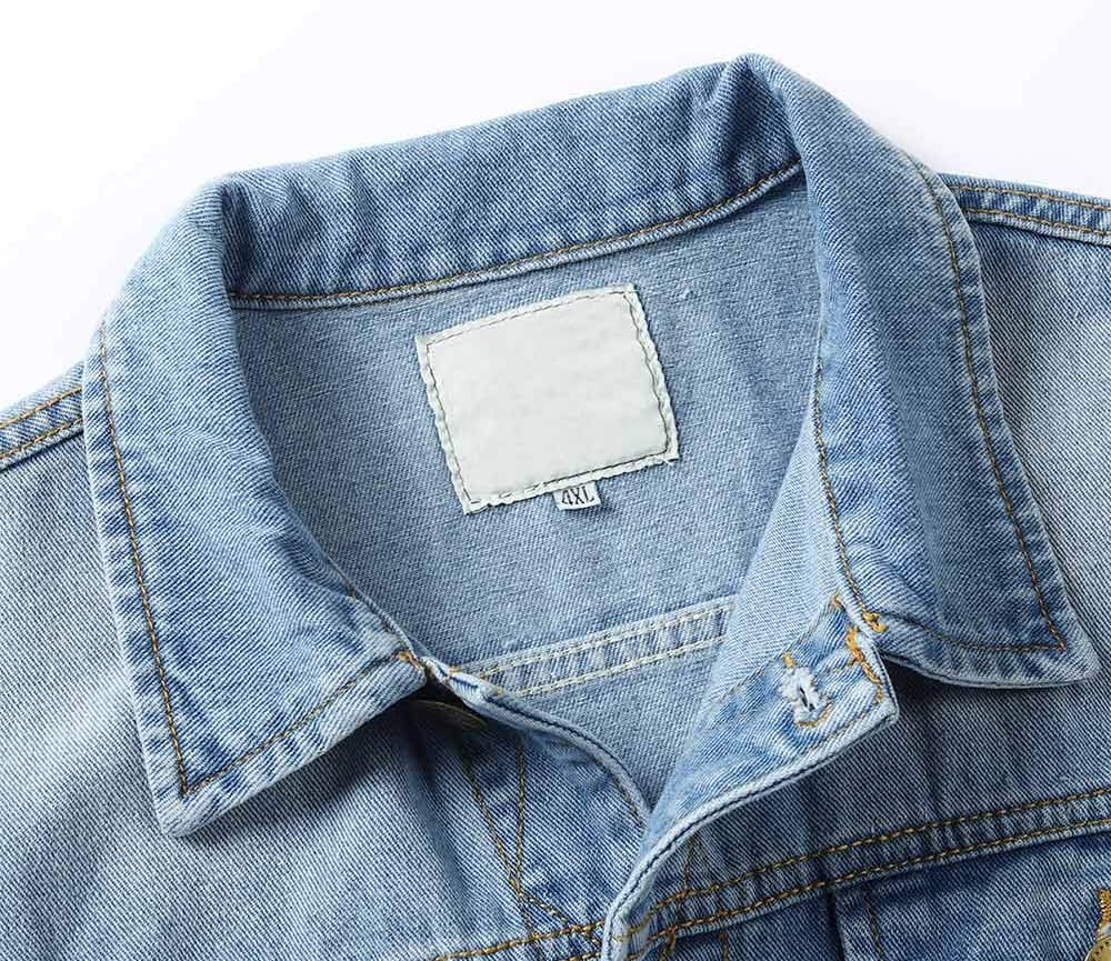YOUTHUP Weste Herren Denim Weste Casual Zerrissen Jeansweste Outdoor Vintage Freizeitweste Ärmellose