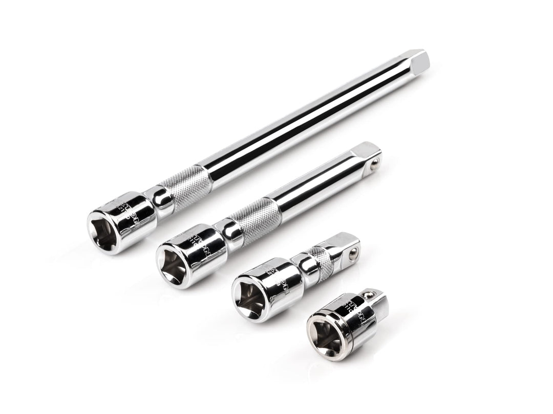TEKTON 1/2 Zoll Antriebsverlängerung Set, 4-teilig (1-1/2, 3, 6, 10 Zoll) | SHA92011 4-Piece (1-1/2,