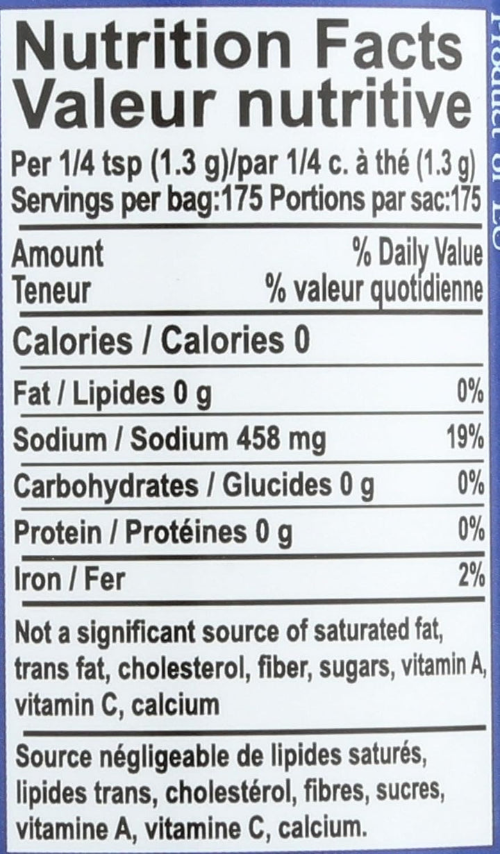 Celtic Sea Salt?, Fine Ground, By The Grain & Salt Society, 8 oz. Shaker
