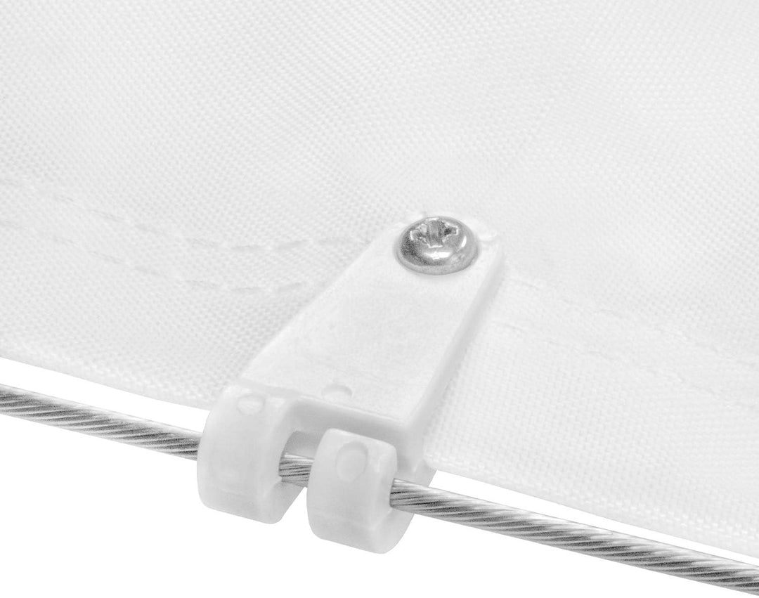 sunprotect 12589 Laufhaken Zubehör für Seilspann-Markise Sonnensegel Sonnenschutz für Pergola Winter