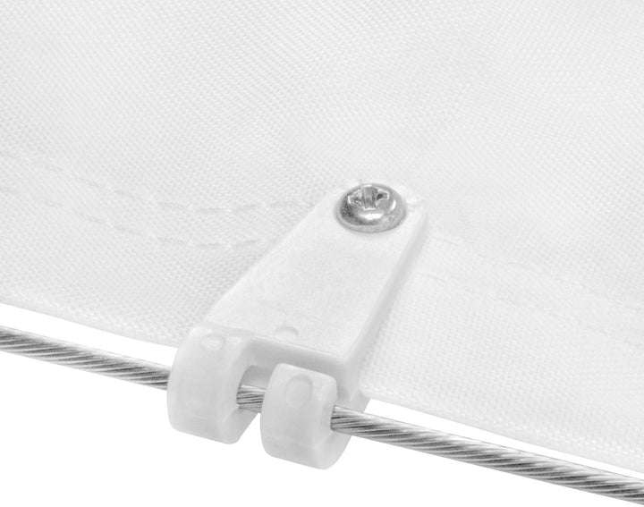 sunprotect 12589 Laufhaken Zubehör für Seilspann-Markise Sonnensegel Sonnenschutz für Pergola Winter