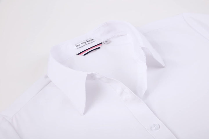 Alex Vando Bluse Damen Langarm Hemd Damen Stretch – Business Button Down Shirts, Bügelfrei Arbeitshe