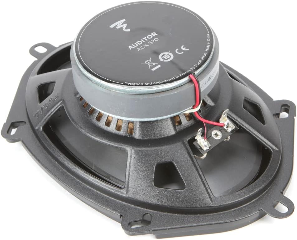 KIT Set FÜR Focal Auditor ACX-570 ACX570 2 Lautsprecher koaxial 2-Wege oval 5 x 7 13 x 18 cm 130 x 1